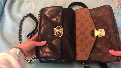 chanel vs lv handbags|Chanel vs pochette metis.